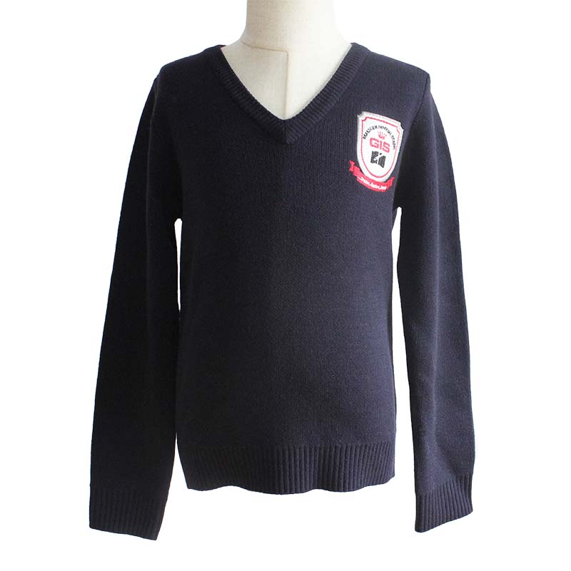 Unisex School uniform sweater with customized logo