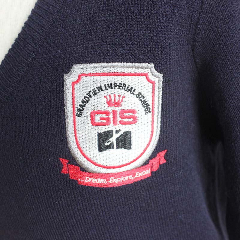 Unisex School uniform sweater with customized logo