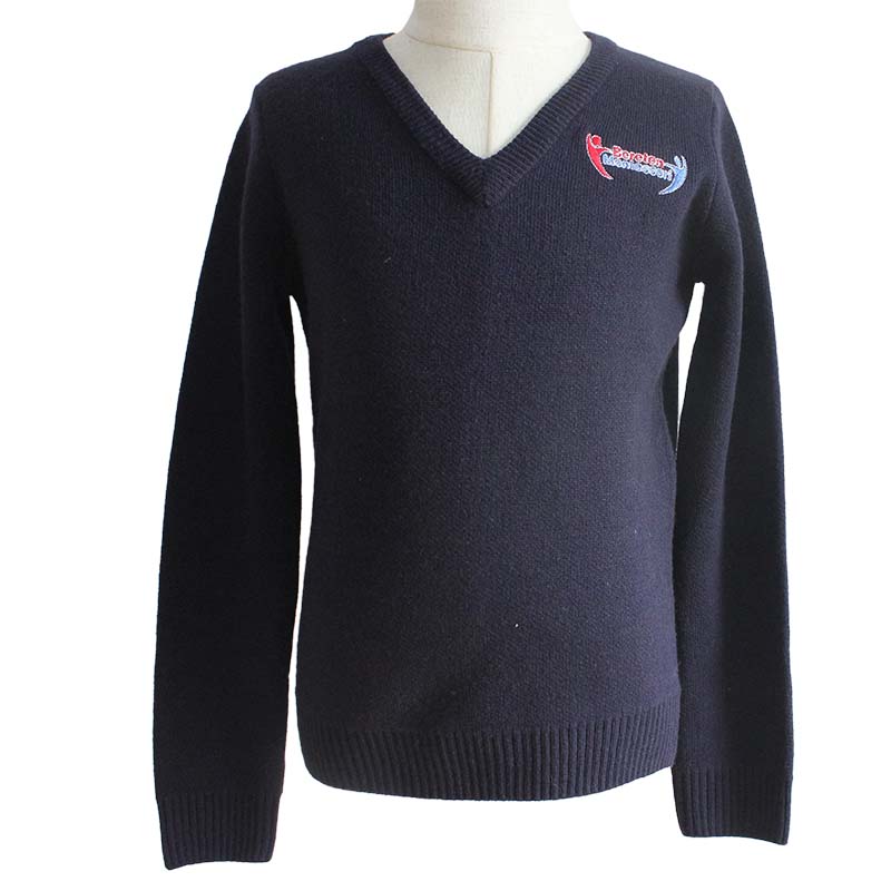 Unisex School uniform sweater with customized logo