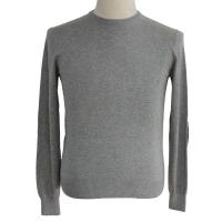 Men's Cashmere Blend Sweater, Crew Neck Long Sleeve Classic Pullover