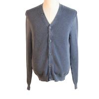 Men's Cotton Sweater,Rice Moss Stitches, Stone Wash Vintage effect Cardigan